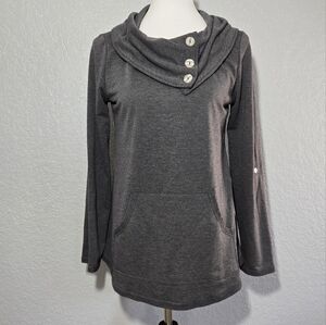 Soft Surroundings gray XS sweater